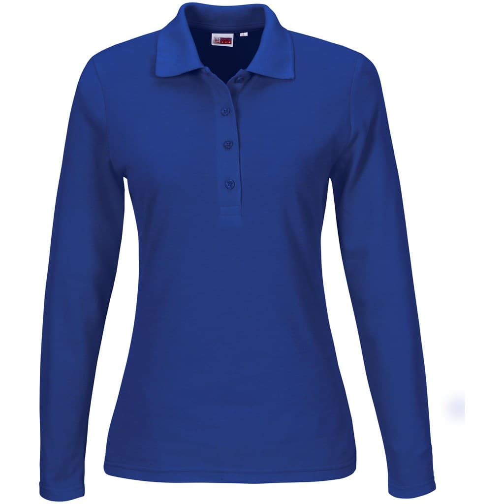 Ladies Long Sleeve Elemental Golf Shirt thumbnail 9