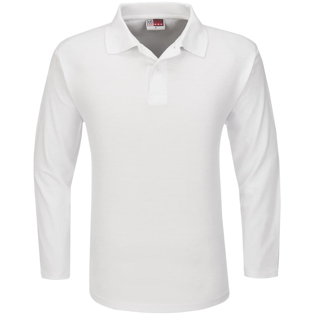Mens Long Sleeve Boston Golf Shirt thumbnail 2