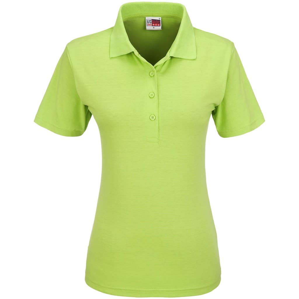 Ladies Cardinal Golf Shirt – Lime
