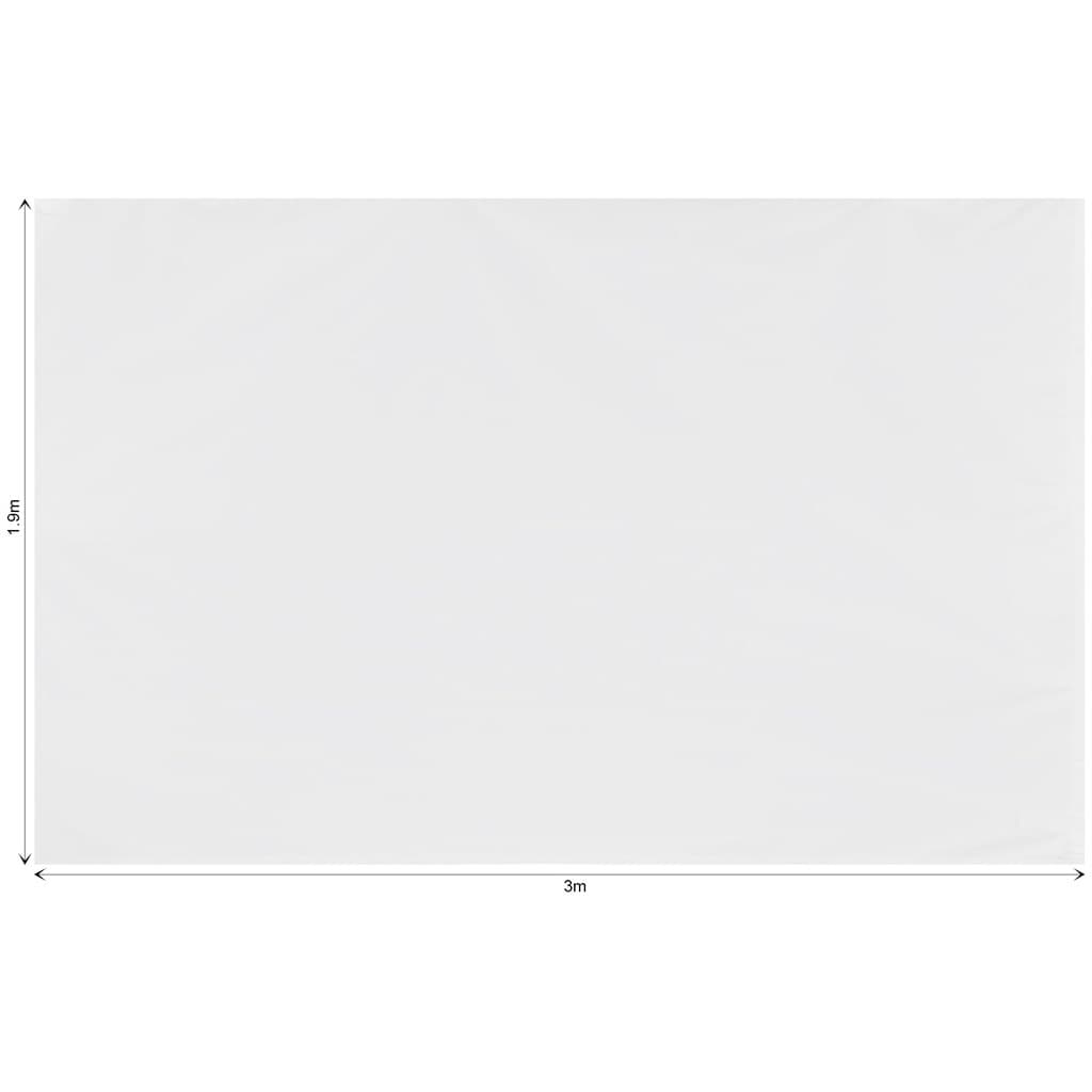 Ovation Sublimated Gazebo 4.5m X 3m – Short Side Full-Wall (Excludes Hardware)