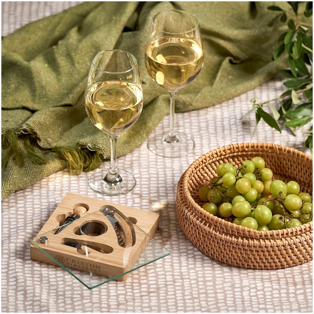 Okiyo Budonoki Bamboo Wine Accessories set thumbnail 4