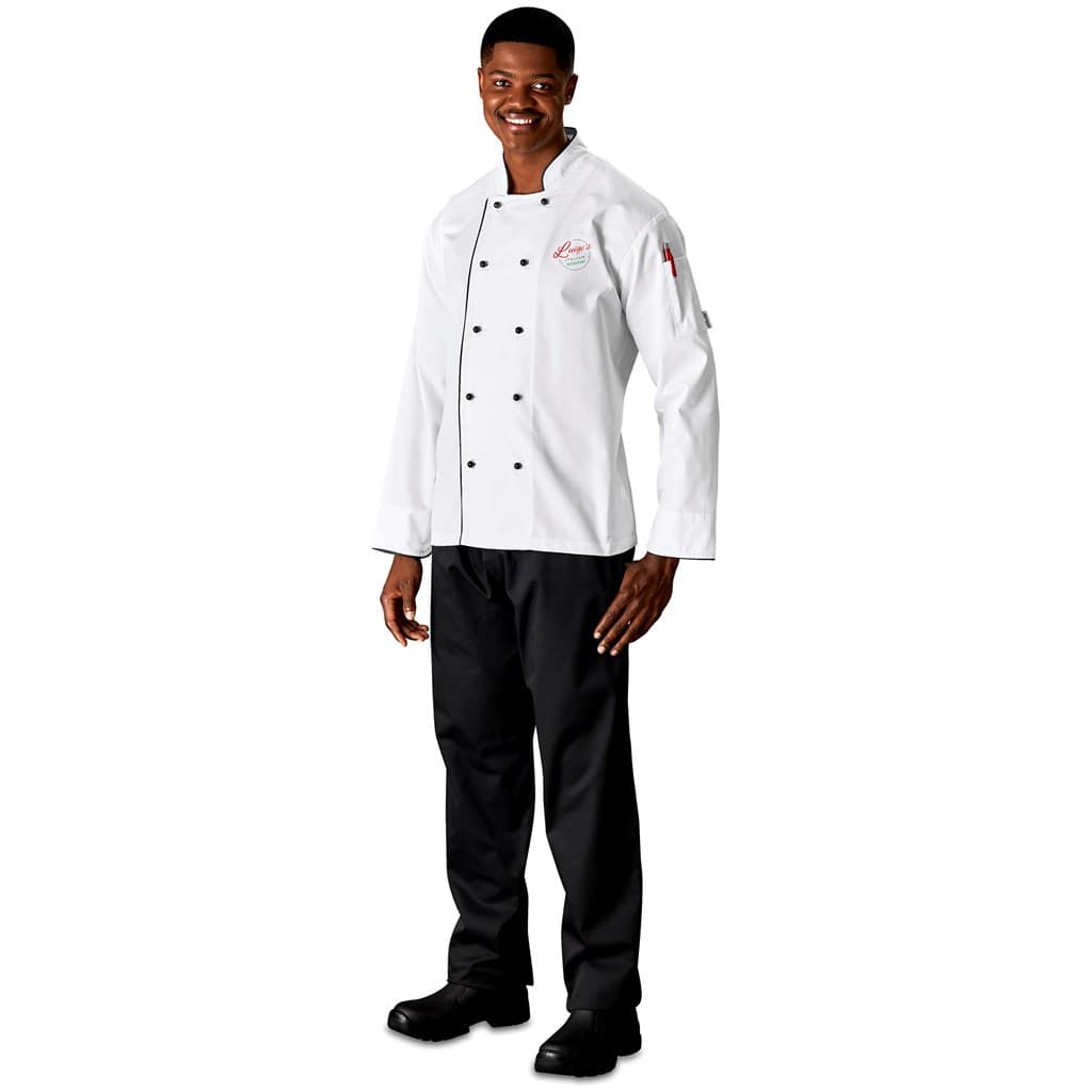 Unisex Long Sleeve Dijon Chef Jacket thumbnail 3