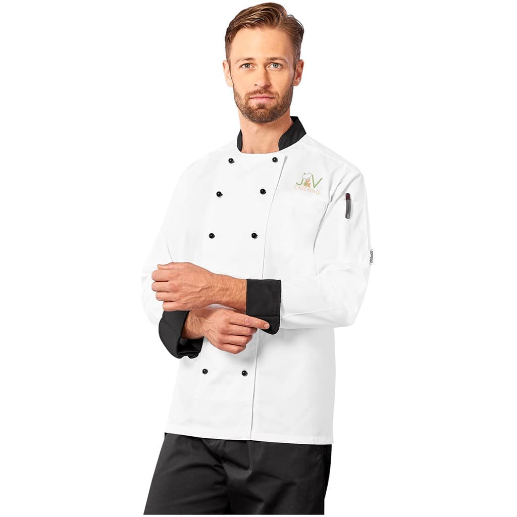 Unisex Long Sleeve Toulon Chef Jacket thumbnail 2