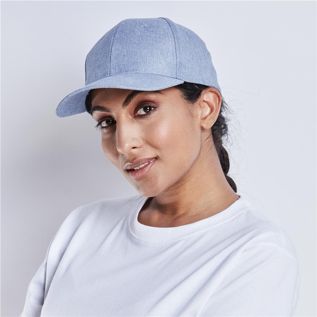 Austin Linen Cap – 6 Panel thumbnail 2