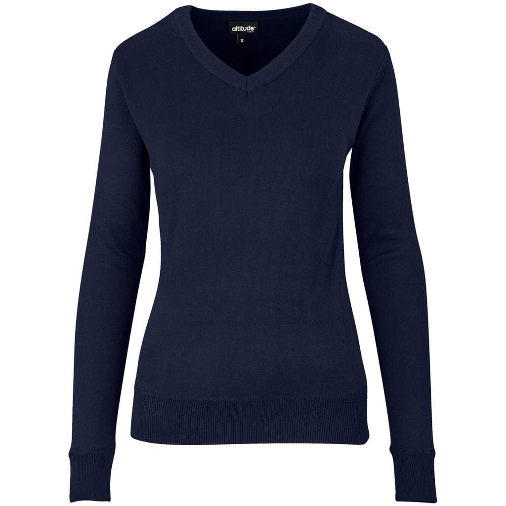 Ladies Long Sleeve Peru V-Neck Jersey thumbnail 7