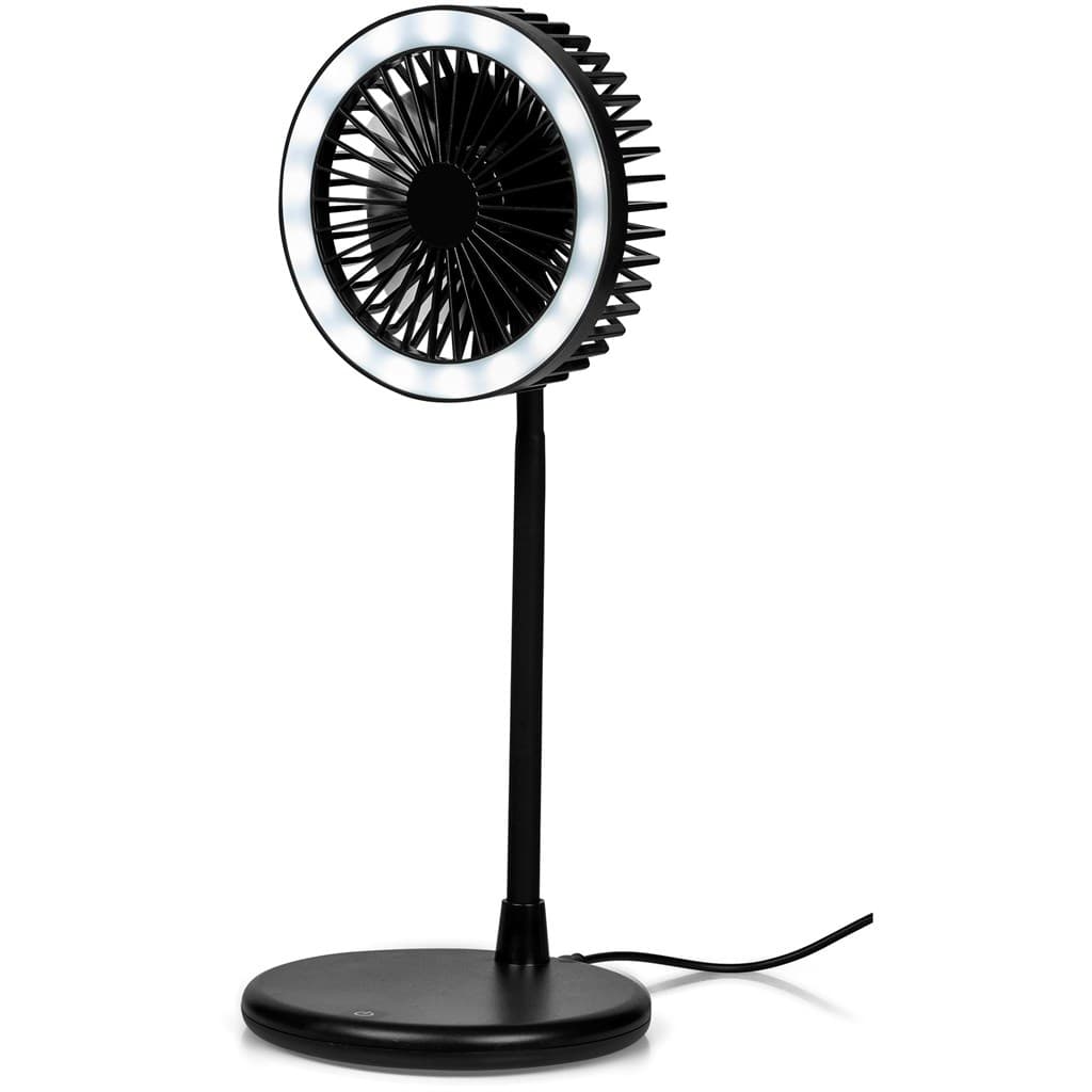 Altitude Light Breeze LED Ring Light Desk Fan thumbnail 2
