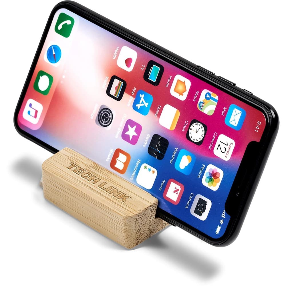 Okiyo Shinpura Bamboo Phone & Tablet Stand thumbnail 4
