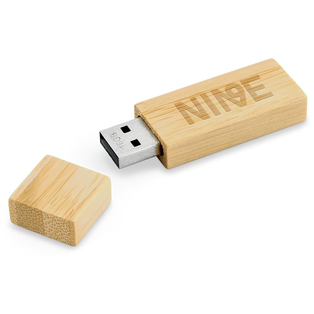 Okiyo Komorebi Bamboo Flash Drive – 16GB thumbnail 4