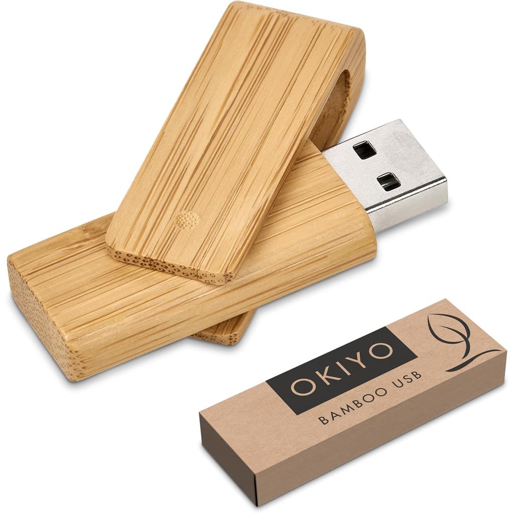 Okiyo Bakemono Bamboo Flash Drive – 32GB thumbnail 9