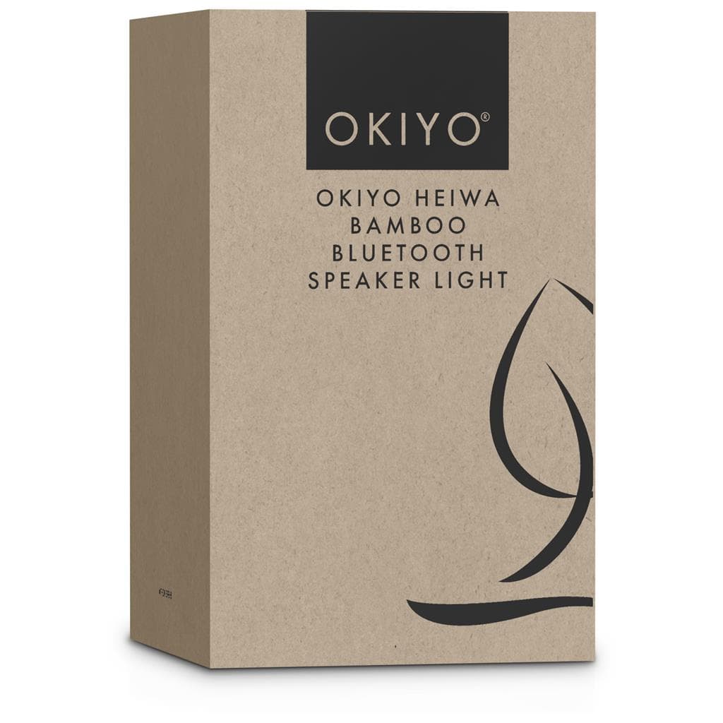 Okiyo Heiwa Bamboo Bluetooth Speaker & Night Light thumbnail 5