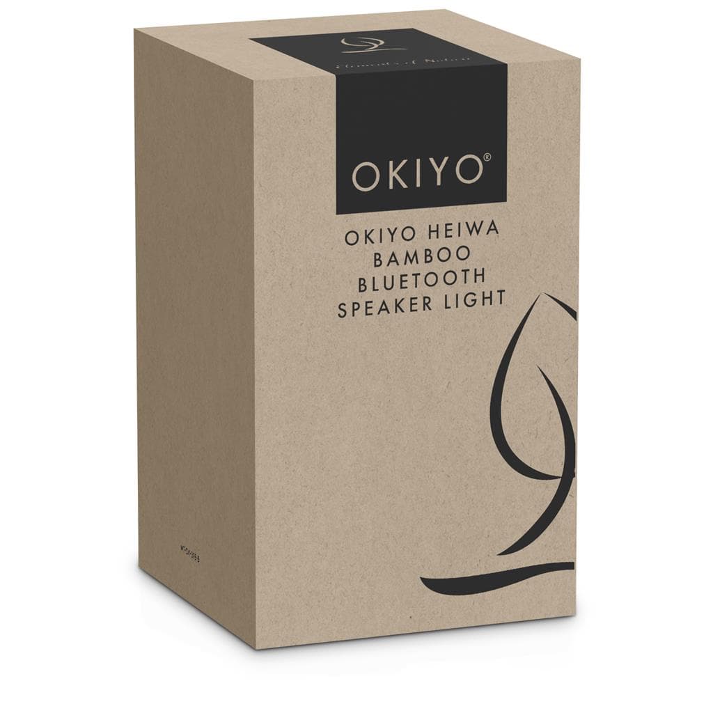 Okiyo Heiwa Bamboo Bluetooth Speaker & Night Light thumbnail 8