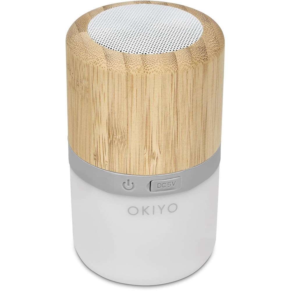 Okiyo Heiwa Bamboo Bluetooth Speaker & Night Light thumbnail 11