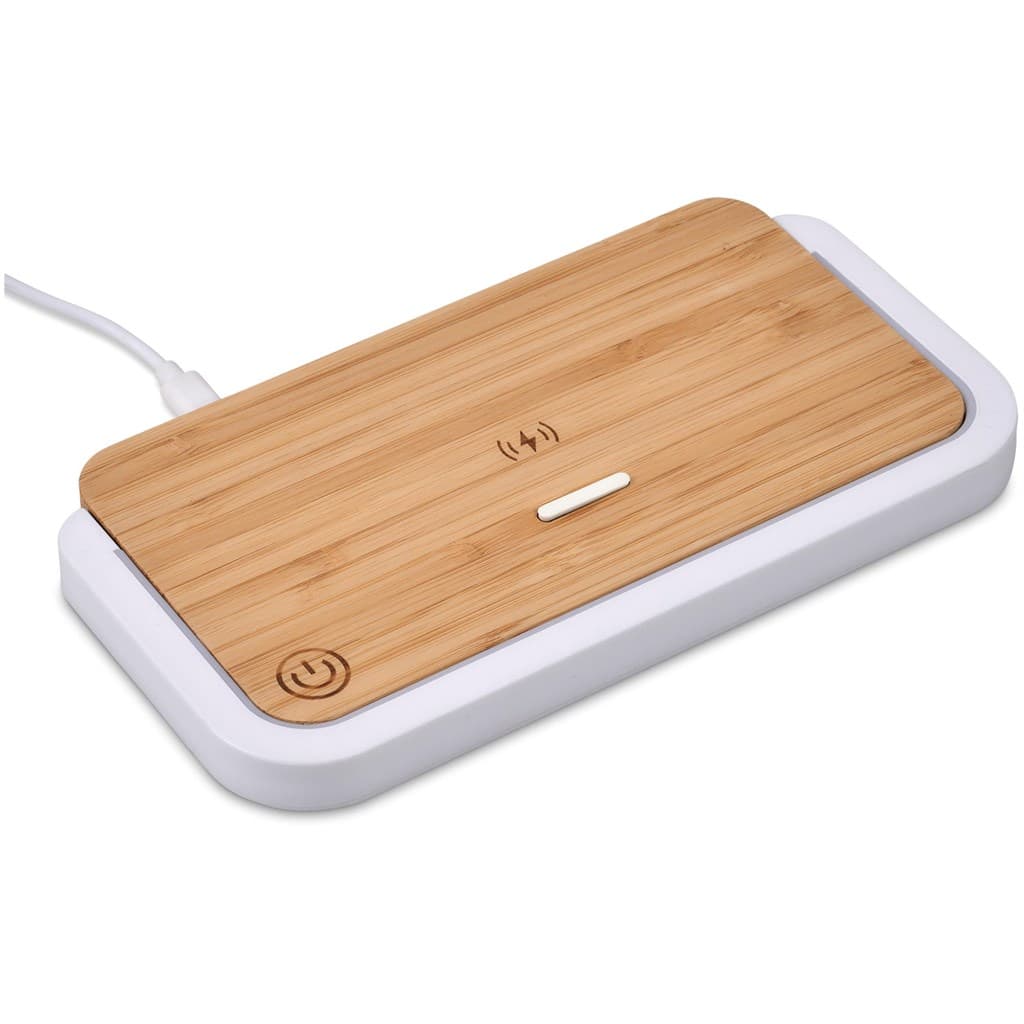 Okiyo Yoru Bamboo Wireless Charger & Night Light thumbnail 15