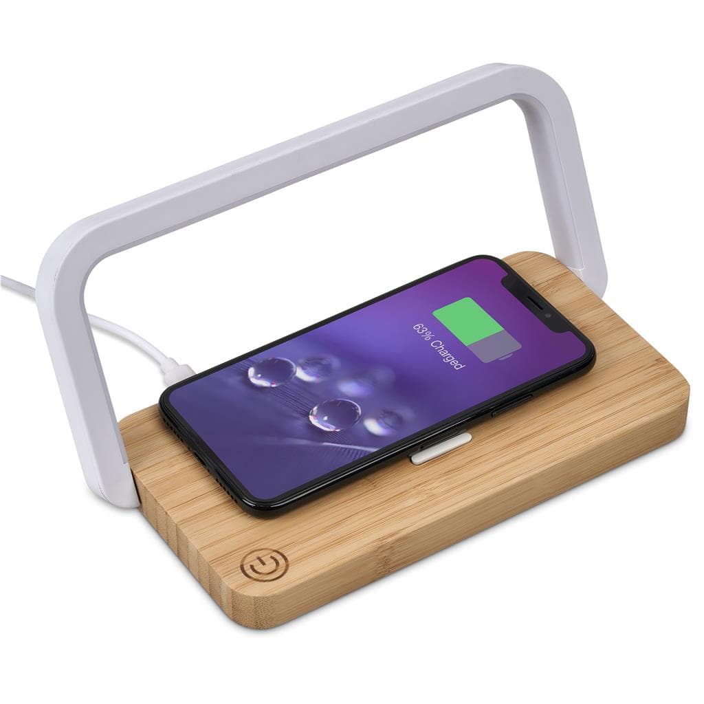 Okiyo Yoru Bamboo Wireless Charger & Night Light thumbnail 19