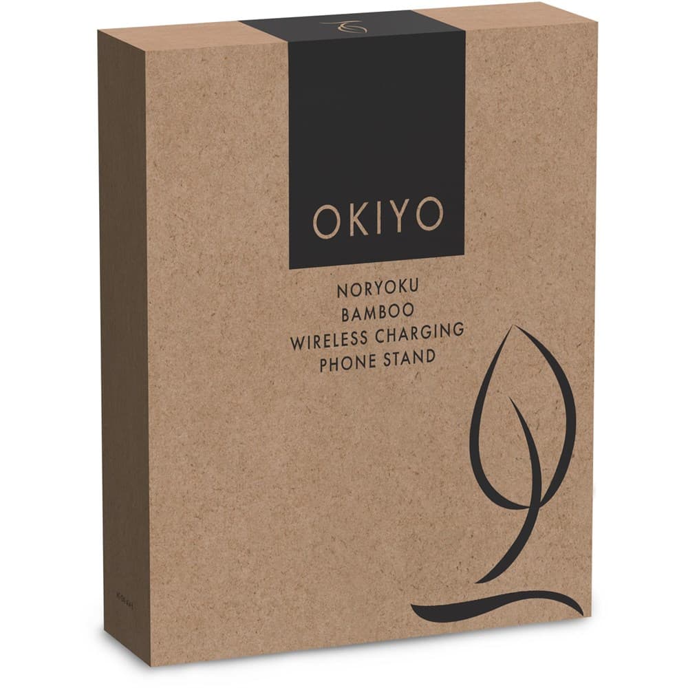 Okiyo Noryoku Bamboo Wireless Charging Phone Stand thumbnail 14
