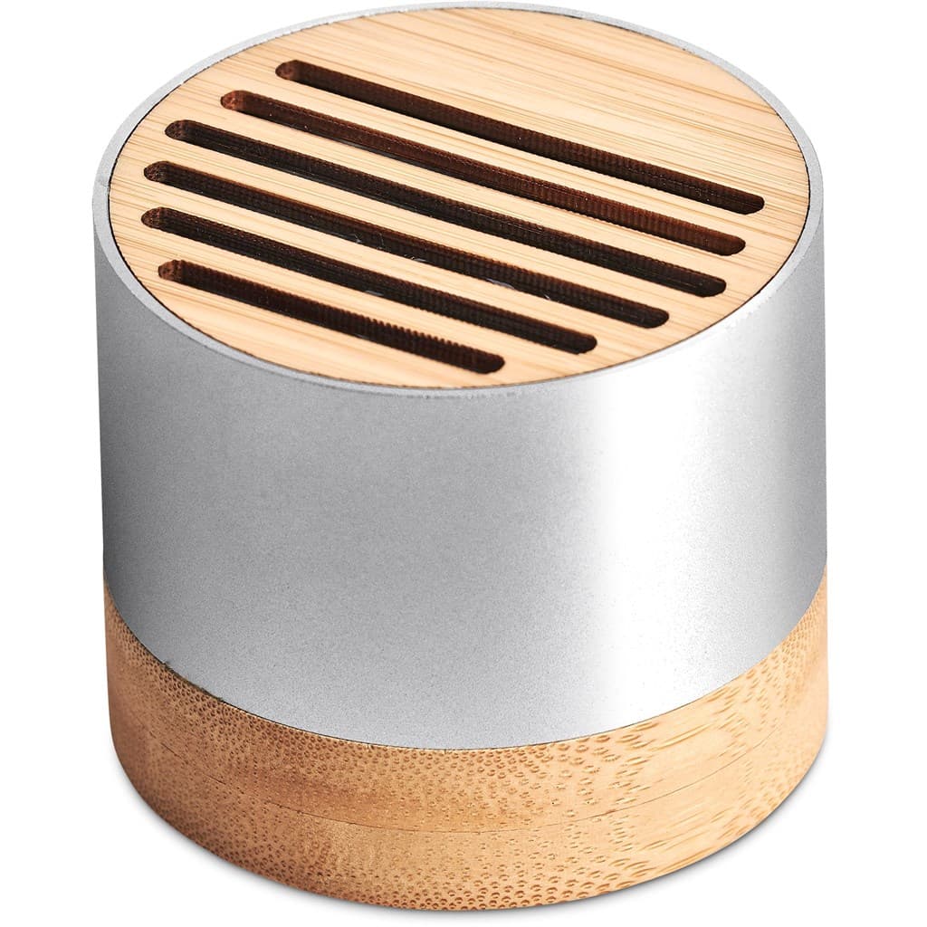 Okiyo Utau Bamboo & Recycled Aluminium Bluetooth Speaker thumbnail 7