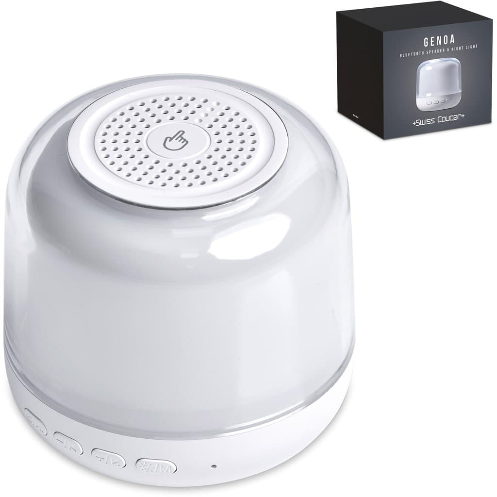 Swiss Cougar Genoa Bluetooth Speaker & Night Light thumbnail 6