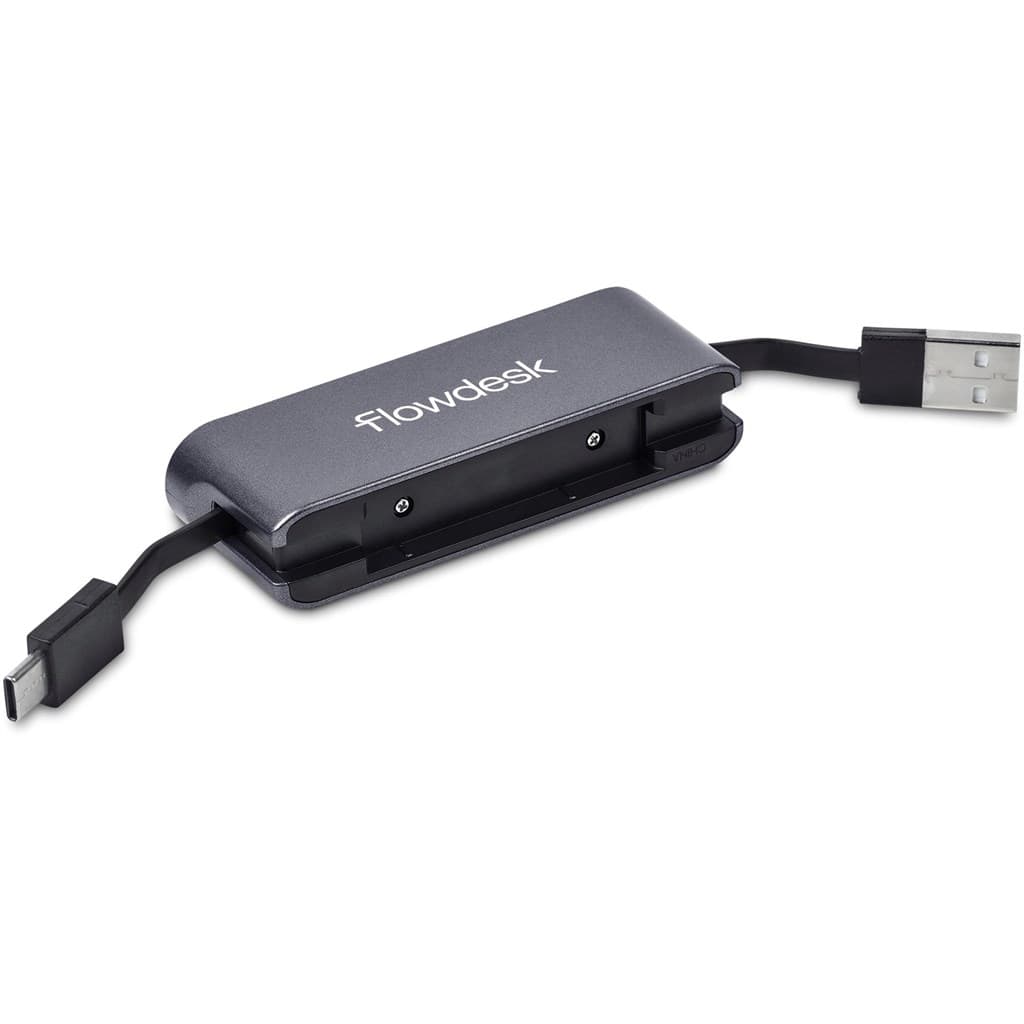 Swiss Cougar Dubai USB Hub – Gun Metal thumbnail 3