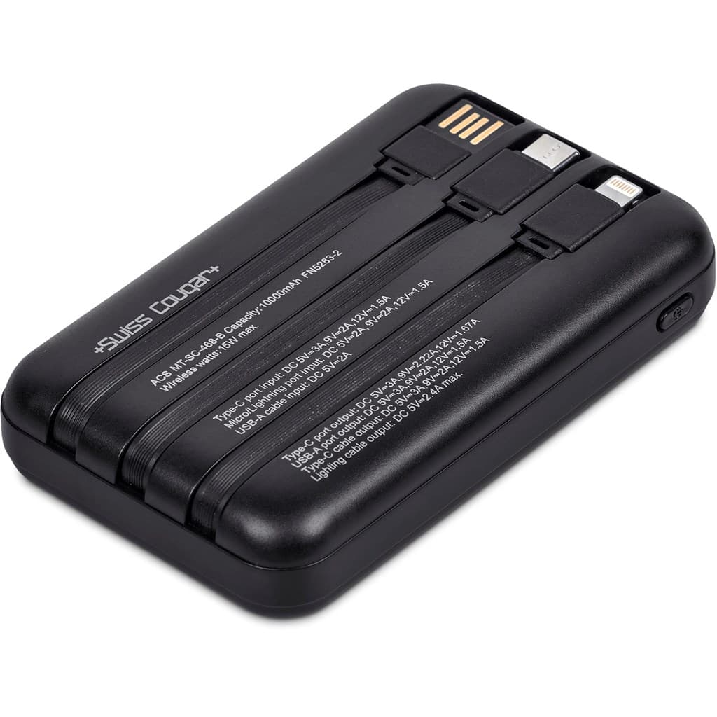 Swiss Cougar Argos Fast Charge 20W Wireless Charging Magnetic Power Bank -10,000mAh thumbnail 17