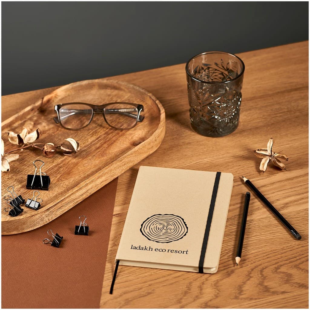 Okiyo FSC Certified Paper A5 Hard Cover Notebook thumbnail 3