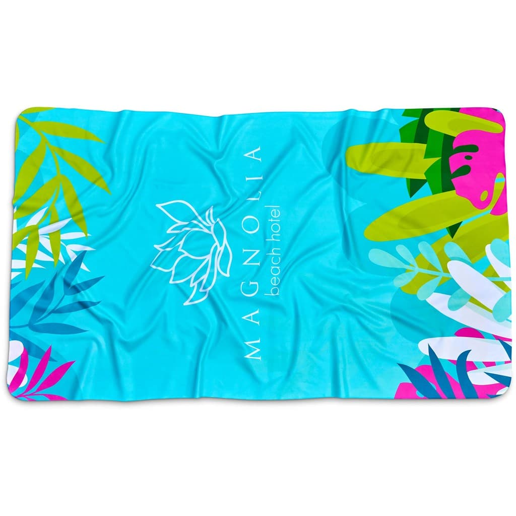 Hoppla Hula Beach Towel – Double-Sided Branding thumbnail 4