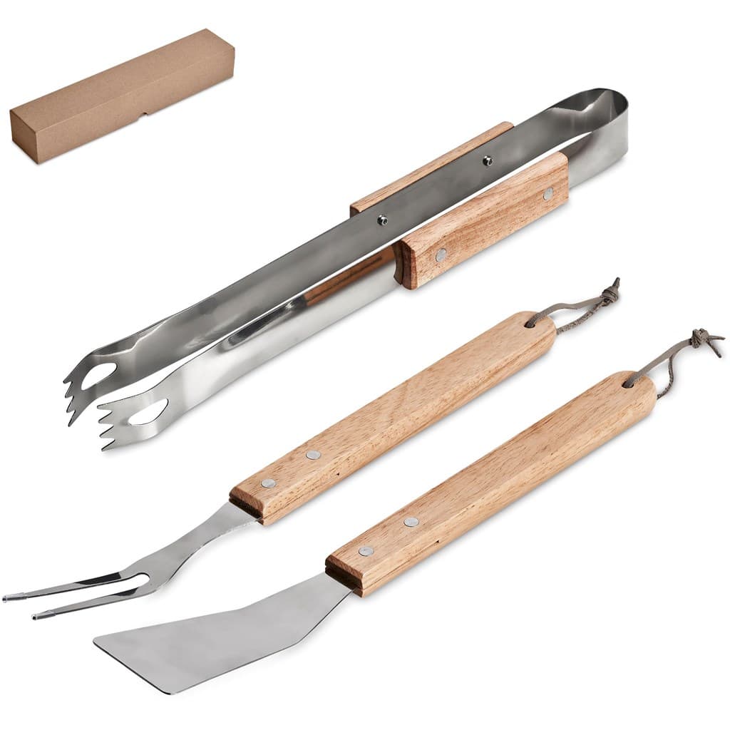 Altitude Palma Bamboo 3-Piece Braai Set thumbnail 3