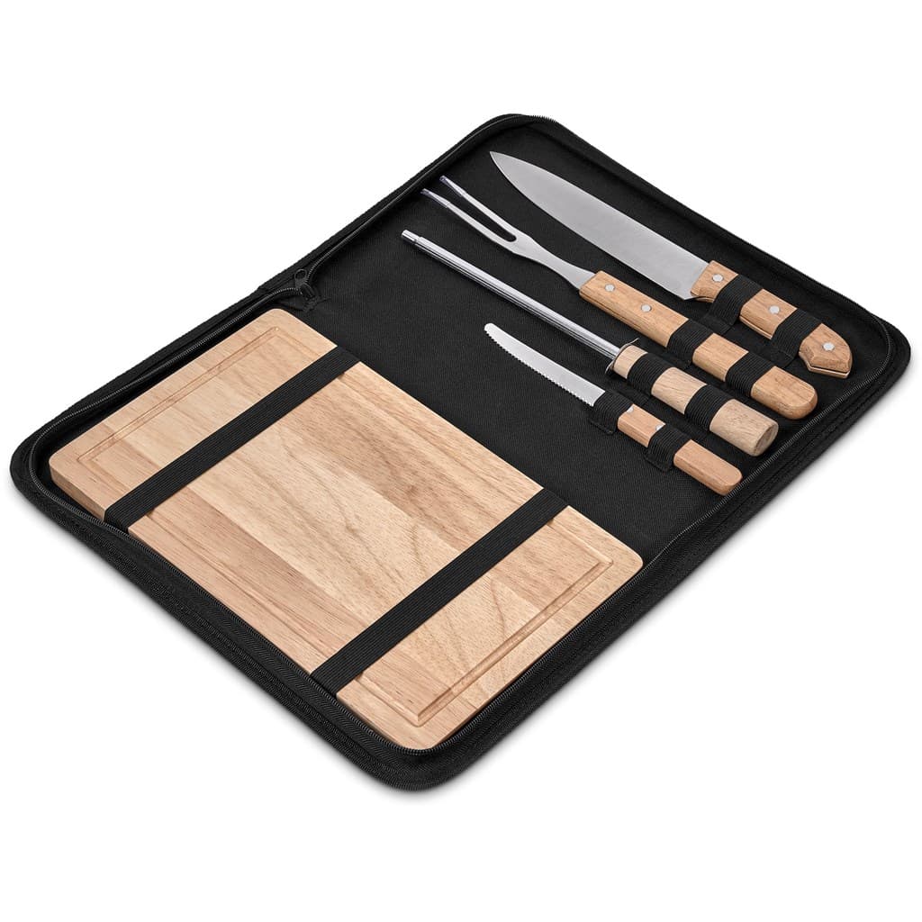 Brenton 5-Piece Braai & Carving Set thumbnail 3