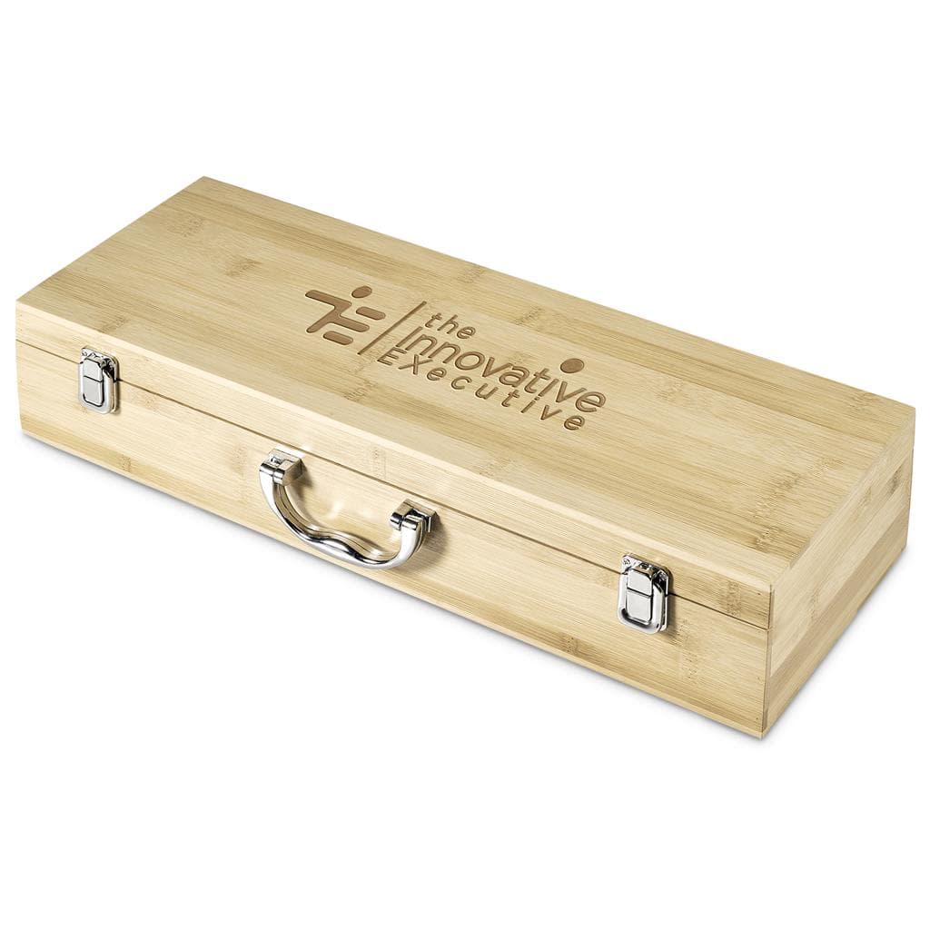 Okiyo Yakiniku Bamboo 5-Piece Braai Set thumbnail 2