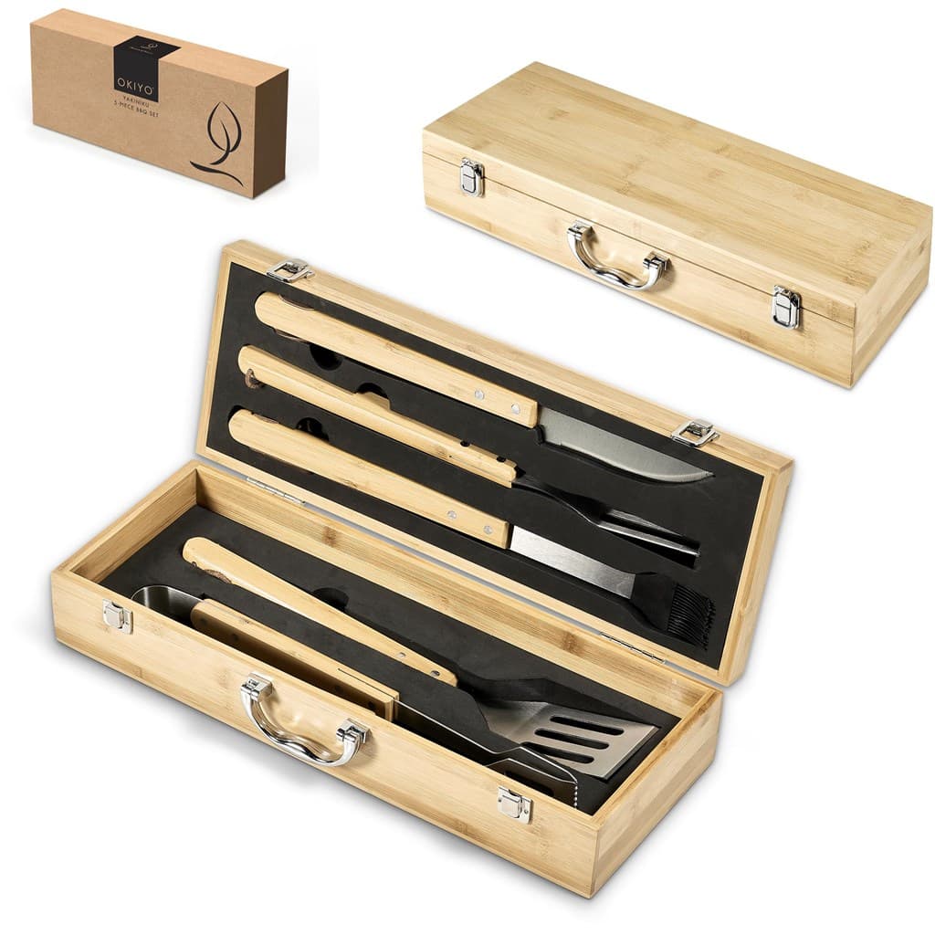 Okiyo Yakiniku Bamboo 5-Piece Braai Set thumbnail 10