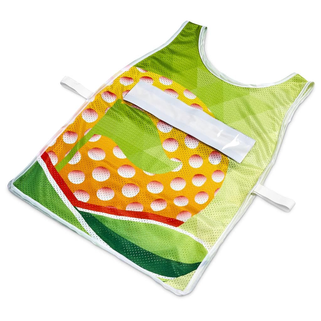Hoppla Jackal Caddy Bib with PVC Name Sleeve-White thumbnail 13