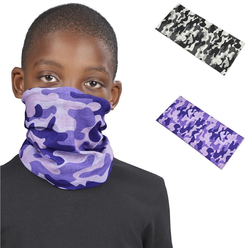 Kids Camo Flexi Tubular Bandana thumbnail 4