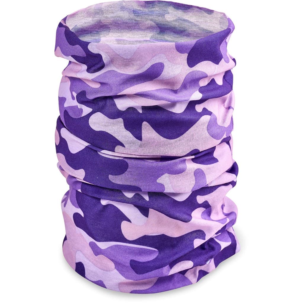 Kids Camo Flexi Tubular Bandana thumbnail 12