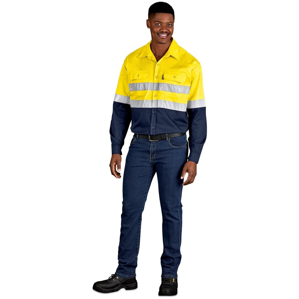 Access Vented Two-Tone Reflective Work Shirt thumbnail 14