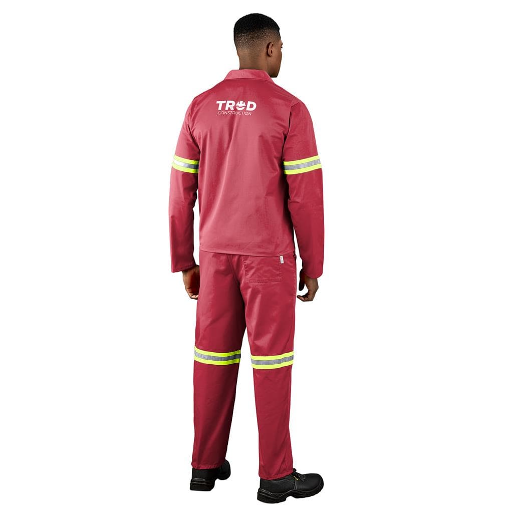 Trade Polycotton Conti Suit – Reflective Arms & Legs – Yellow Tape thumbnail 5