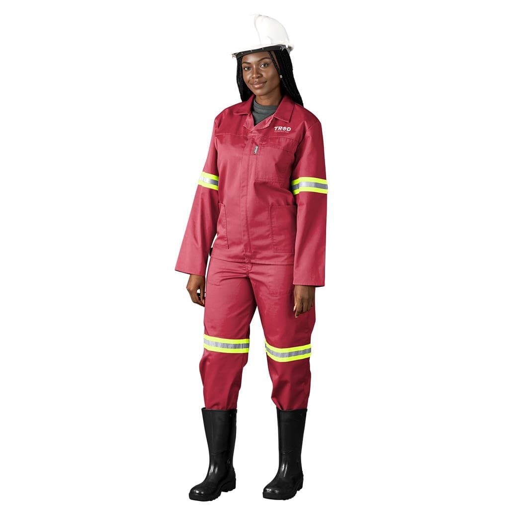 Trade Polycotton Conti Suit – Reflective Arms & Legs – Yellow Tape thumbnail 4