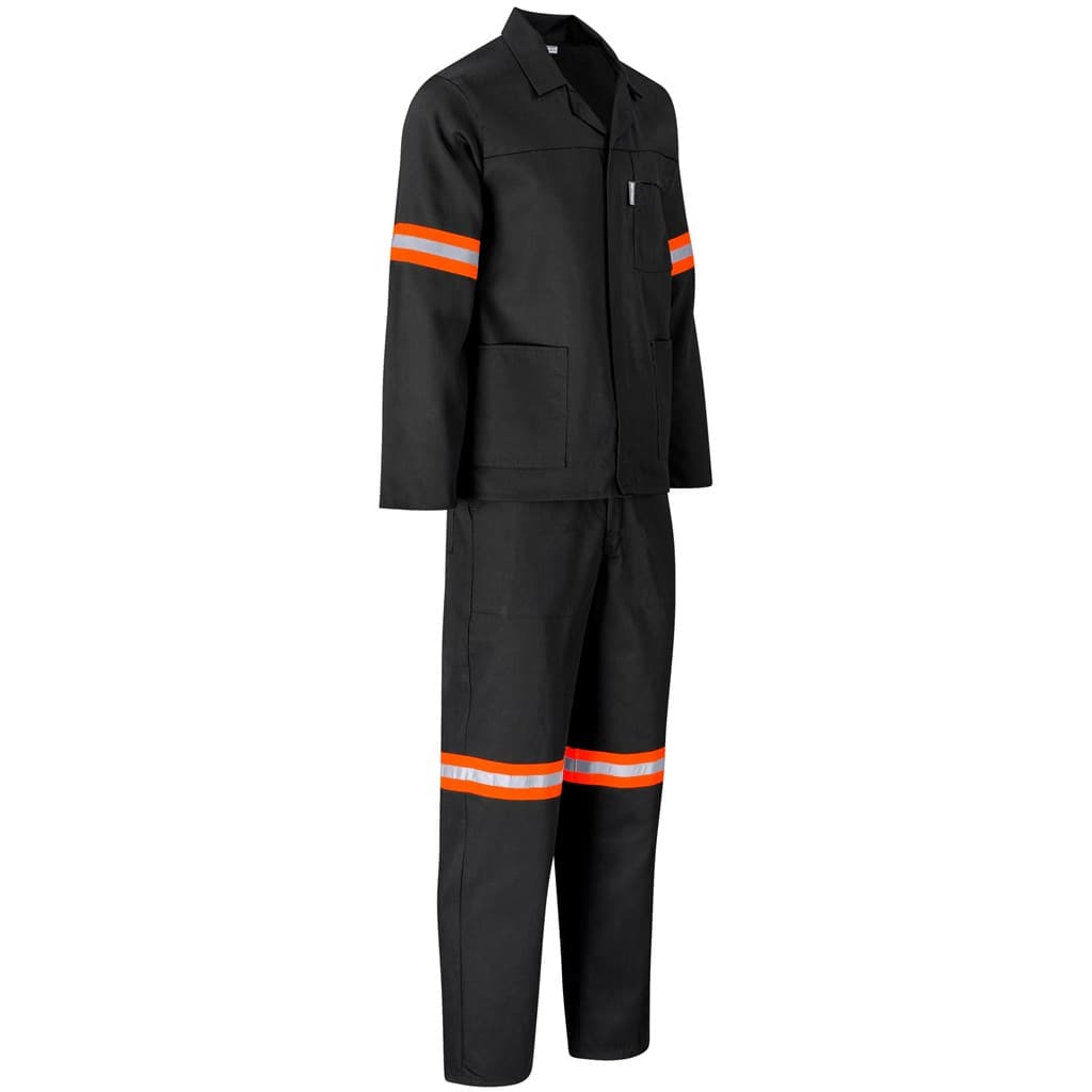 Trade Polycotton Conti Suit – Reflective Arms & Legs – Orange Tape thumbnail 10