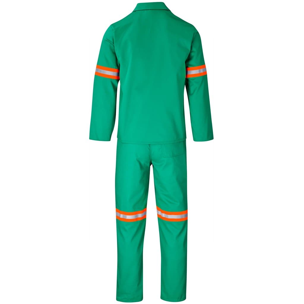 Trade Polycotton Conti Suit – Reflective Arms & Legs – Orange Tape thumbnail 13