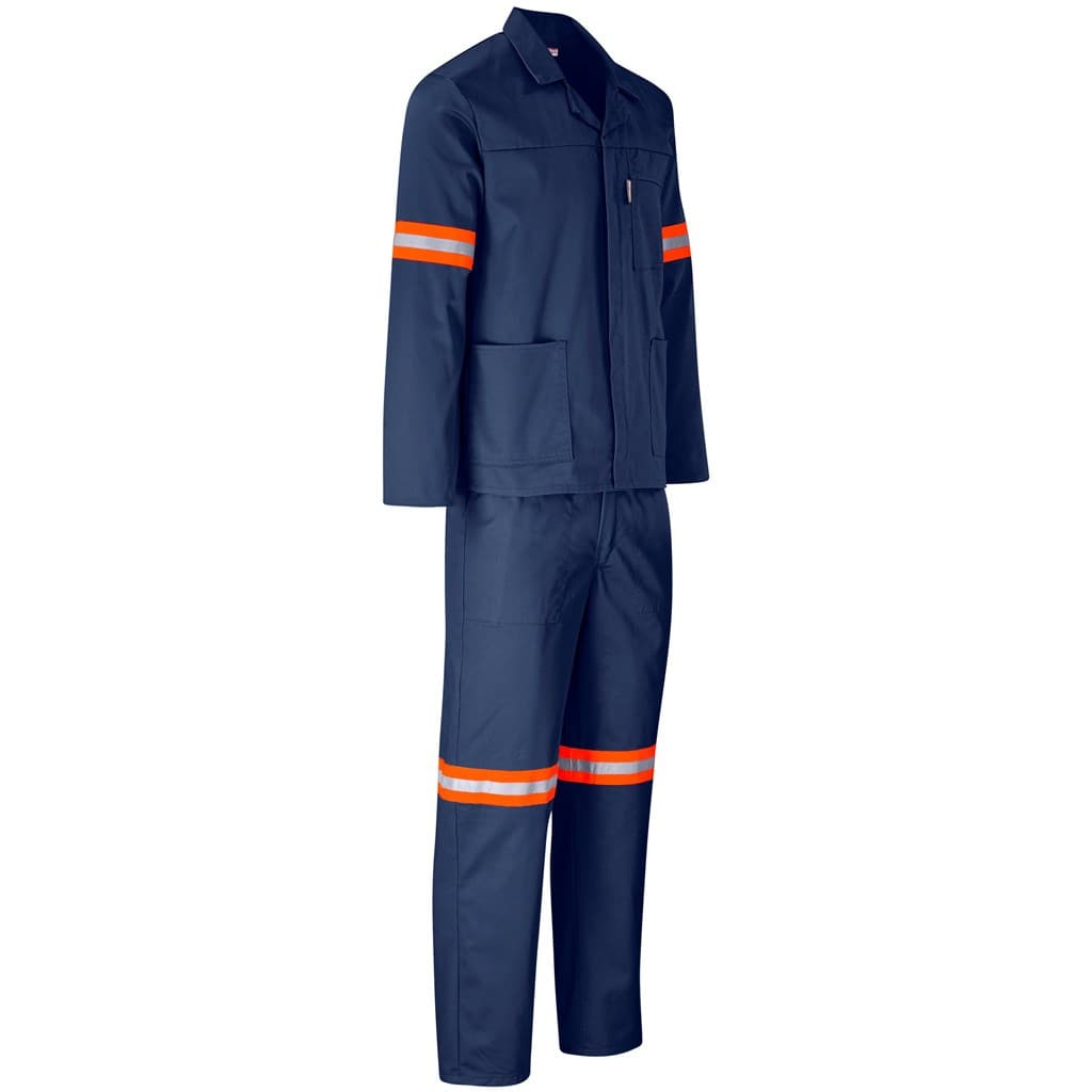 Trade Polycotton Conti Suit – Reflective Arms & Legs – Orange Tape thumbnail 22