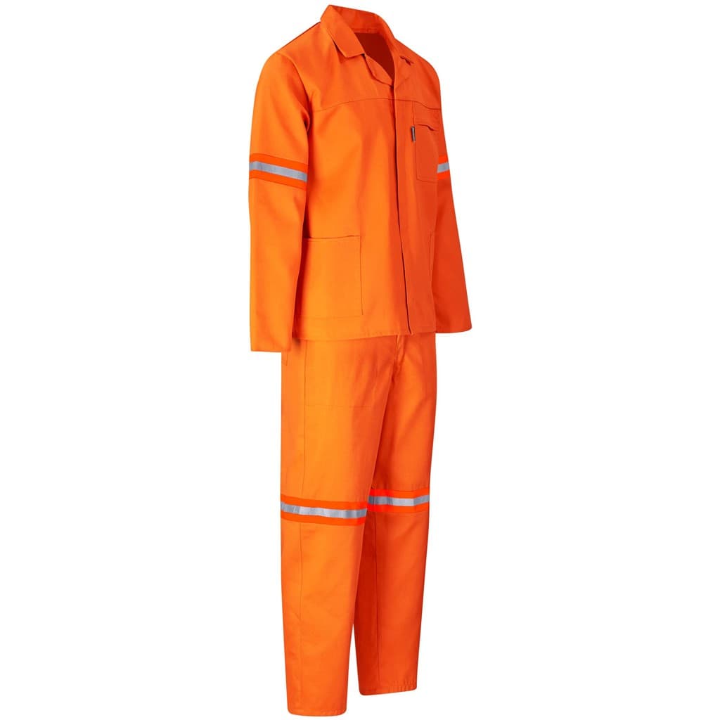 Trade Polycotton Conti Suit – Reflective Arms & Legs – Orange Tape thumbnail 25