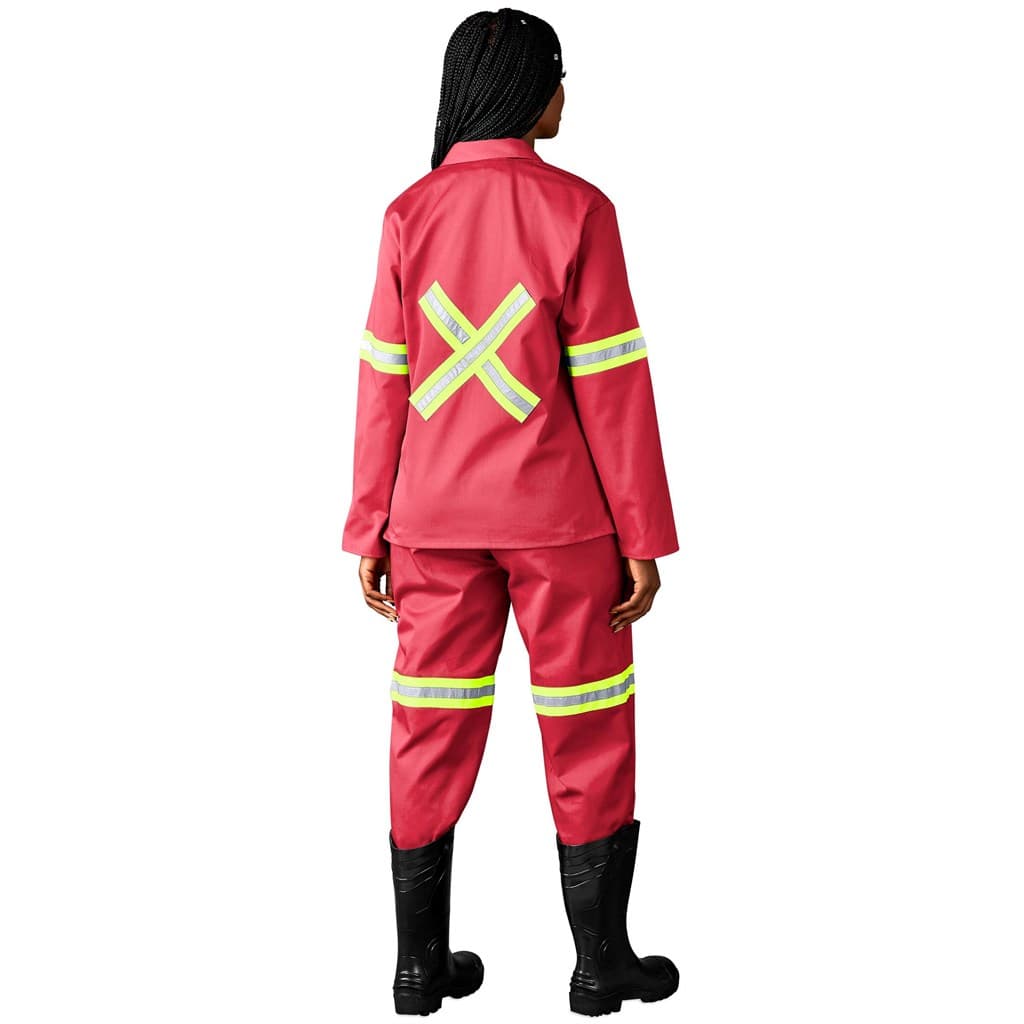 Trade Polycotton Conti Suit – Reflective Arms, Legs & Back – Yellow Tape thumbnail 5