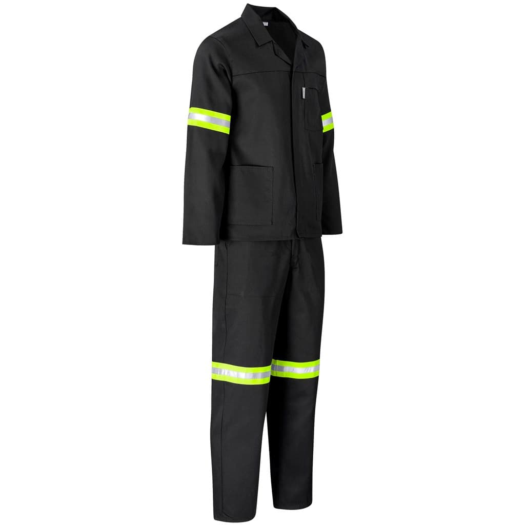 Trade Polycotton Conti Suit – Reflective Arms, Legs & Back – Yellow Tape thumbnail 9