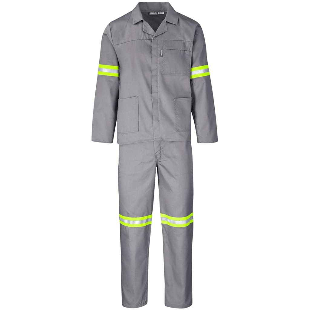 Trade Polycotton Conti Suit – Reflective Arms, Legs & Back – Yellow Tape thumbnail 13