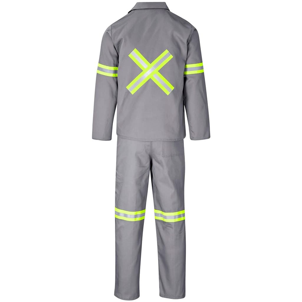 Trade Polycotton Conti Suit – Reflective Arms, Legs & Back – Yellow Tape thumbnail 14