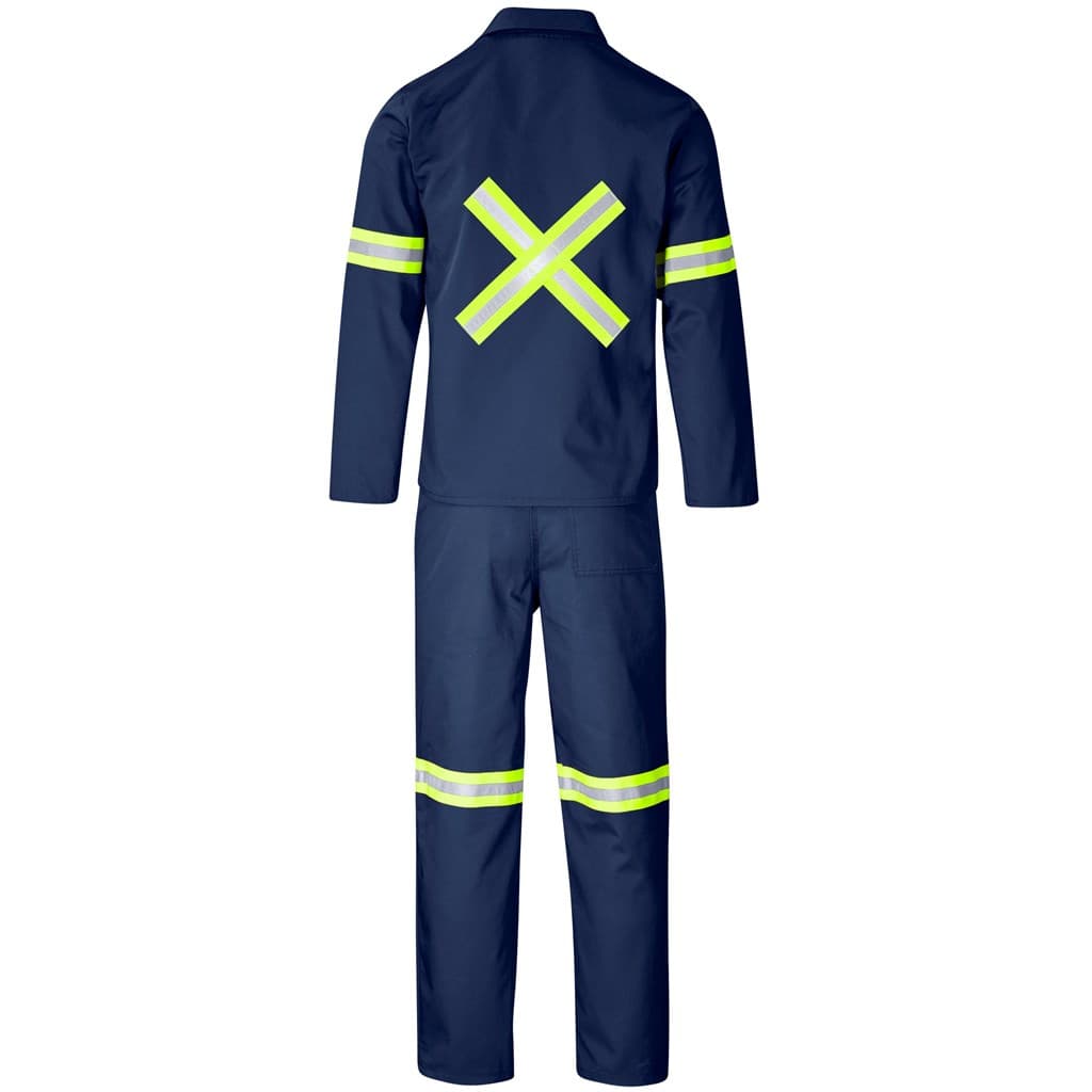 Trade Polycotton Conti Suit – Reflective Arms, Legs & Back – Yellow Tape thumbnail 21