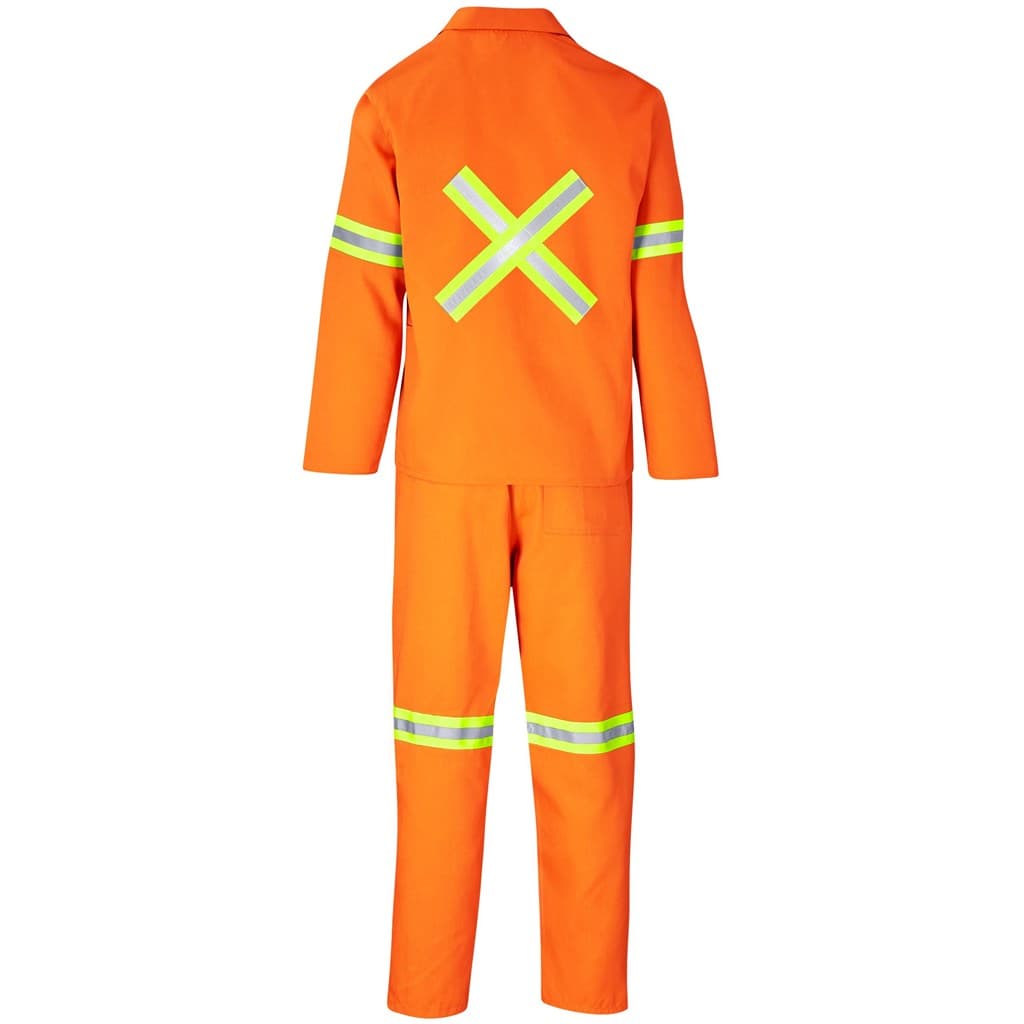 Trade Polycotton Conti Suit – Reflective Arms, Legs & Back – Yellow Tape thumbnail 23