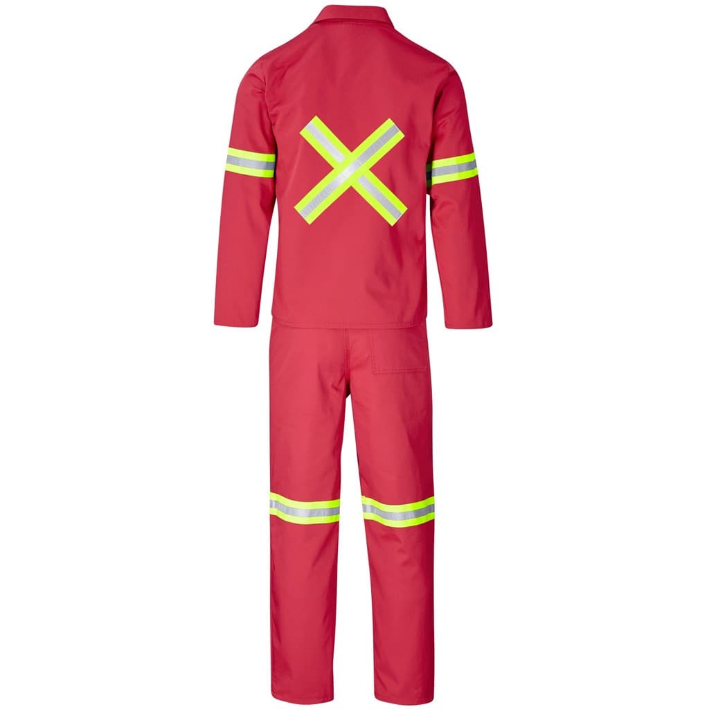 Trade Polycotton Conti Suit – Reflective Arms, Legs & Back – Yellow Tape thumbnail 26
