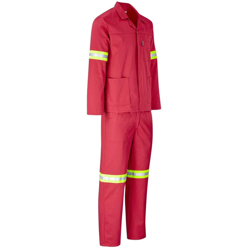 Trade Polycotton Conti Suit – Reflective Arms, Legs & Back – Yellow Tape thumbnail 27