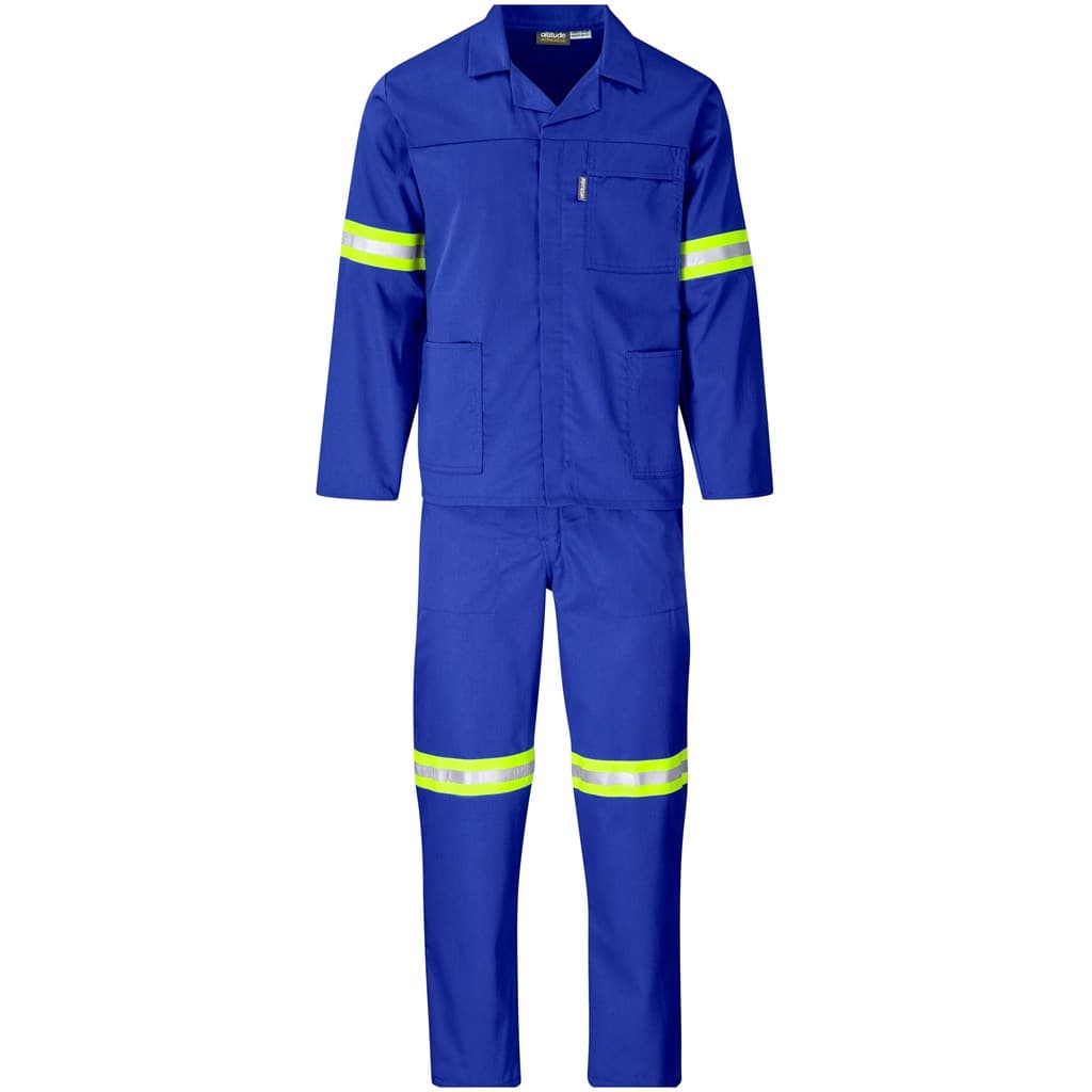Trade Polycotton Conti Suit – Reflective Arms, Legs & Back – Yellow Tape thumbnail 28