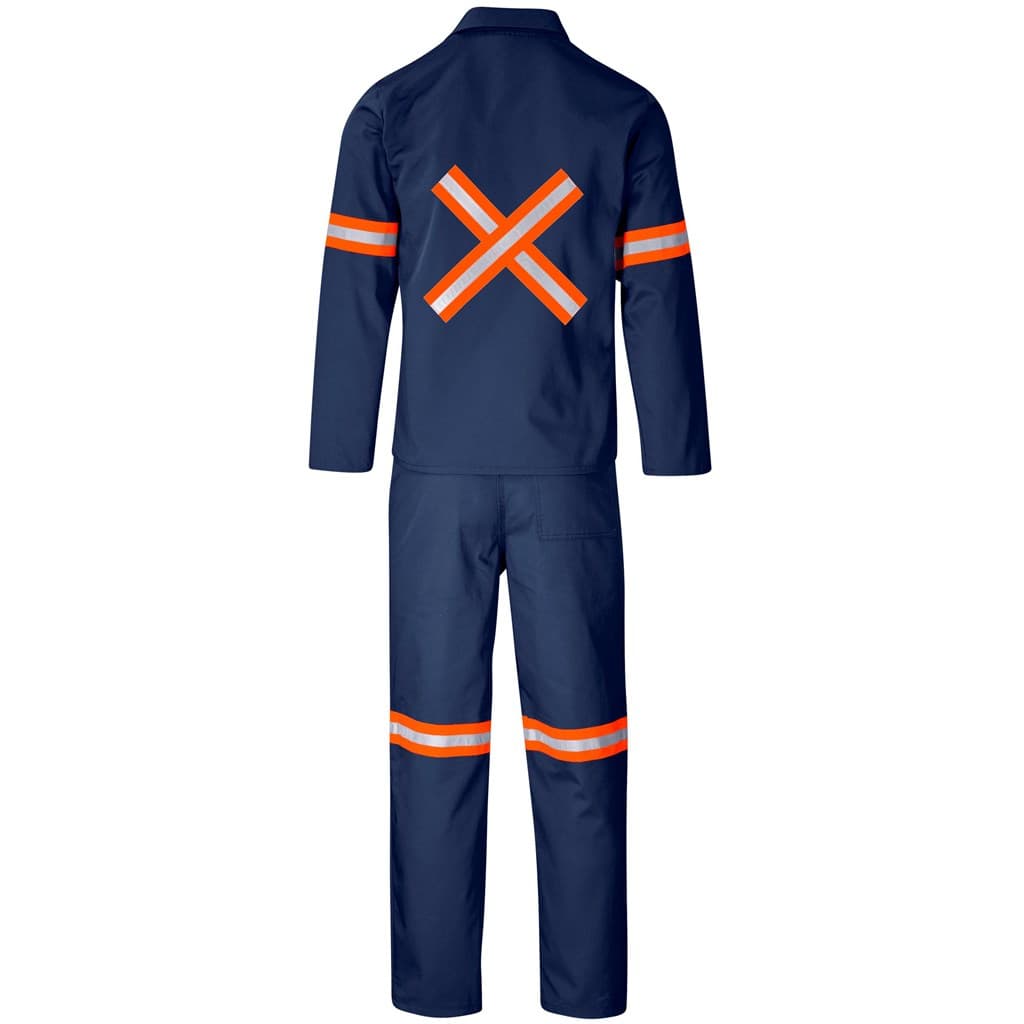 Trade Polycotton Conti – Suit Reflective Arms, Legs & Back – Orange Tape thumbnail 19