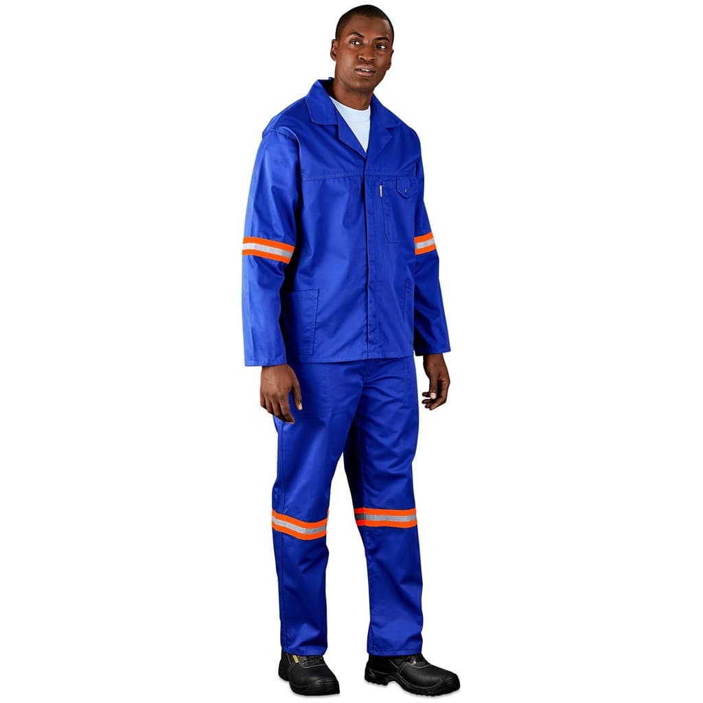 Site Premium Polycotton Pants – Reflective Legs – Orange Tape thumbnail 4